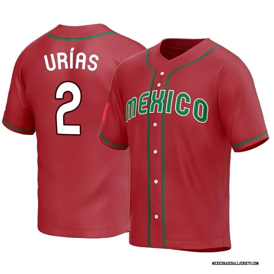 Mexico Baseball Men's Luis Urias 2023 World Baseball Classic Jersey